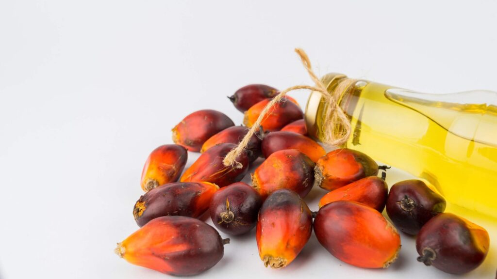 Palm oil commonly used in cooking and food products. Stable at high heat.