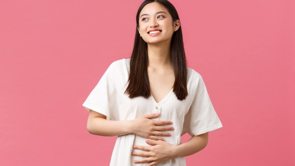 Healthy digestive system illustration for better colon health awareness.